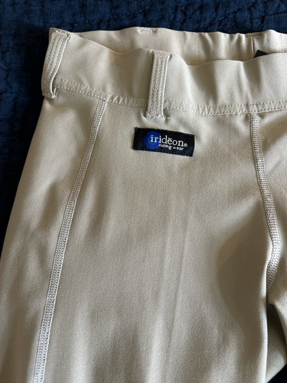 Irideon Kids Riding Leggings in Beige